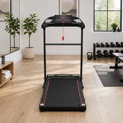 Electric Treadmill Home Gym Fitness Machine 12 Programs 3 Level Incline LCD