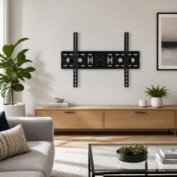 TV Wall Mount Bracket 32"-70" LED LCD Flat Screen Tilt Slim Low Profile Black