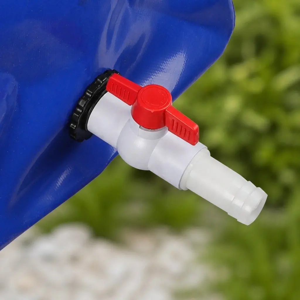 Water Bladder Bag 100L Portable Foldable Tank for Camping Caravan Storage Blue