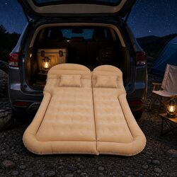 Car Back Seat Air Mattress Inflatable Bed SUV Camping Travel Sleep Portable