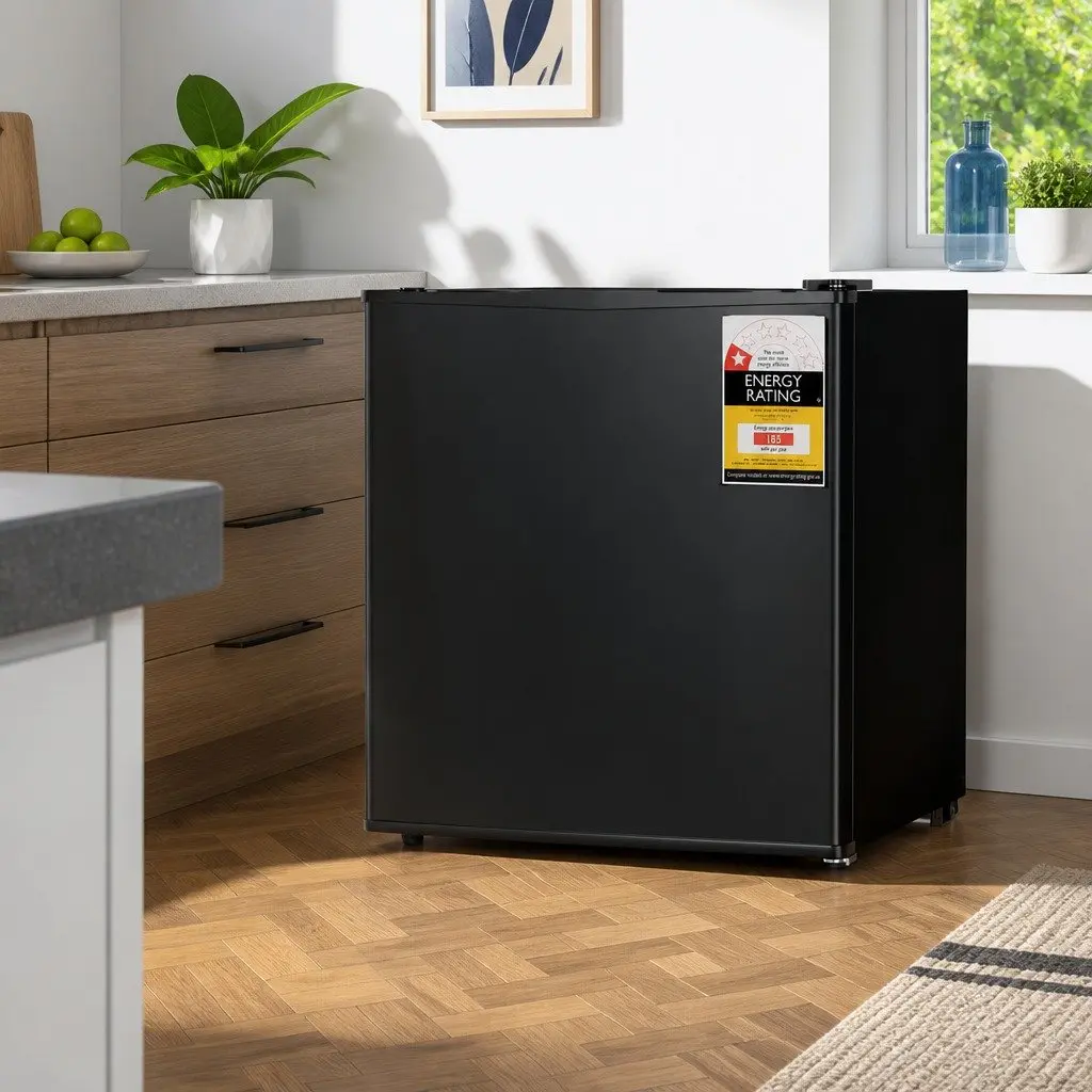Upright Freezer Compact 31L Vertical Freestanding Black