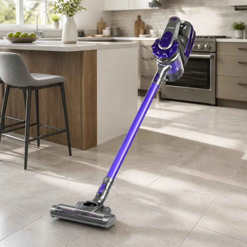 Cordless Stick Vacuum Cleaner HEPA Filter 150W 8000Pa Grey