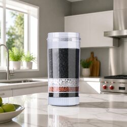 Water Filter Dispenser 7-Stage Filtration System White Kitchen Purifier