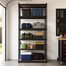 Storage Shelf Rack 6x1.5M Garage Warehouse Pallet Racking Shelving Unit Matte