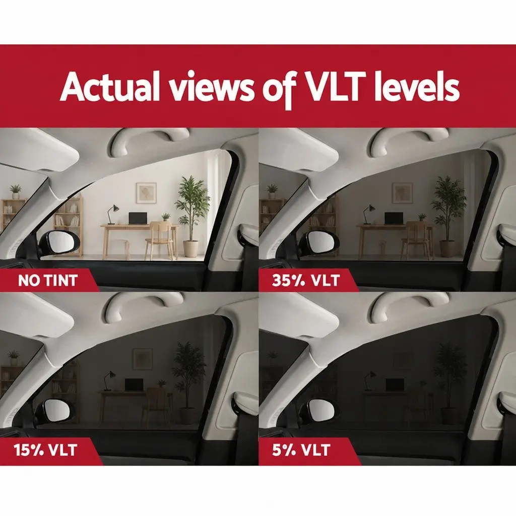 Window Tint Film Black 15% VLT 100cm x 30m