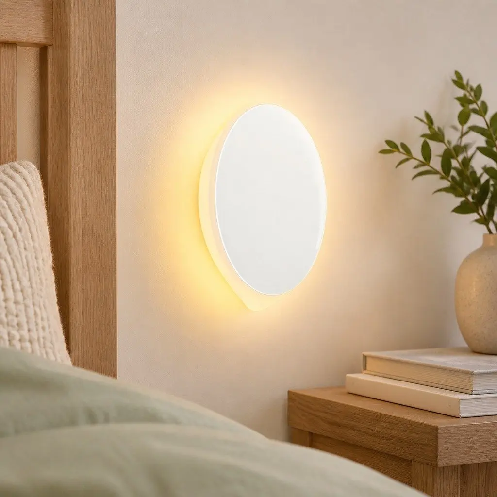 Motion Sensor Night Light Infrared Sensing USB-C Rechargeable Compact White