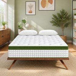 Double Hybrid Mattress 30cm Gel Memory Foam Pocket Spring 5 Zone Medium Firm