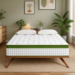King Single Hybrid Mattress 30cm Gel Memory Foam Pocket Spring Cooling Bed