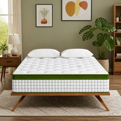 Queen Hybrid Mattress 30cm Gel Memory Foam 5 Zone Pocket Spring Cooling Medium
