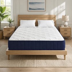 Double Mattress 26cm Firm Pocket Spring Hybrid Orthopedic Bed Pressure Relief