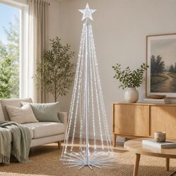 LED Christmas Tree 180cm 265 RGB Lights Remote Control Indoor Outdoor