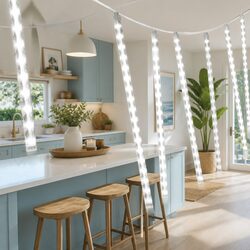 Christmas Icicle Lights 7M Shower LED Falling Meteor Outdoor Indoor Decoration
