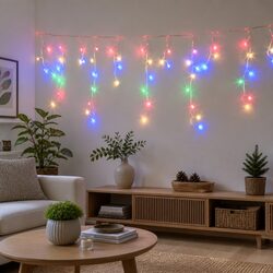 Christmas Icicle Lights 32M 960 LED Multicolour Solar Powered Outdoor Decoration