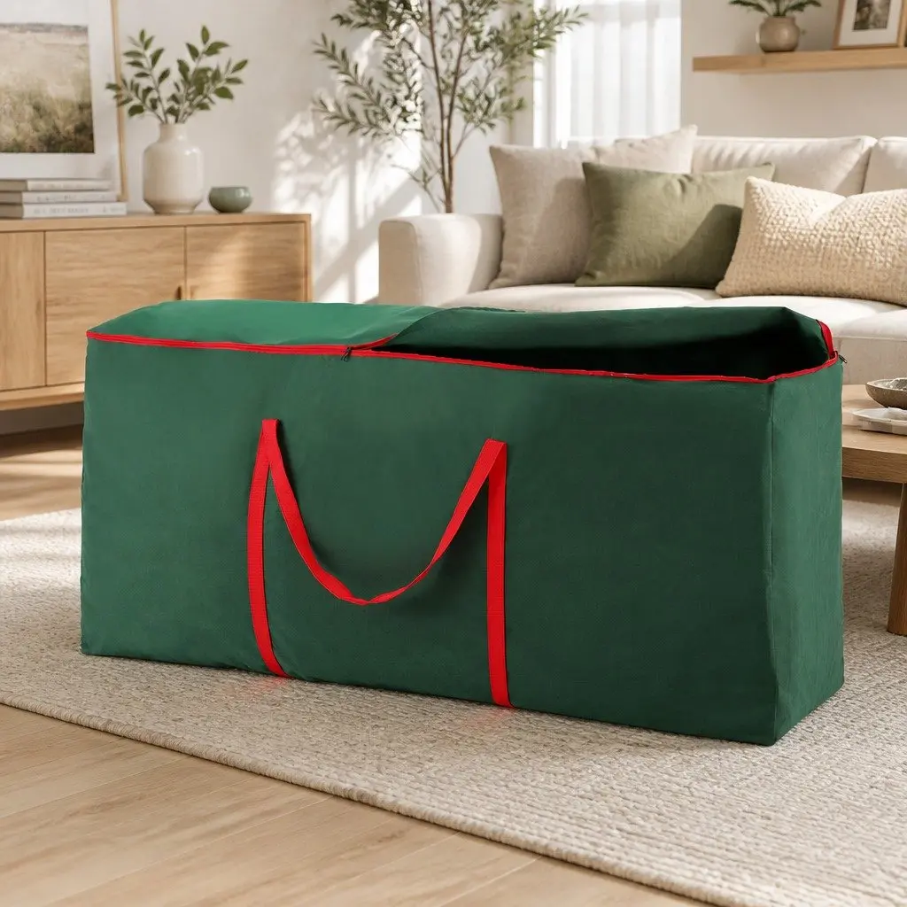 Christmas Tree Storage Bag Fits Up to 8ft Xmas Tree Green Organizer
