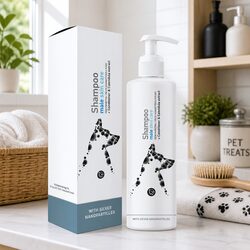 Male Dog Shampoo 250ml Skin Care Grooming Coat Health Pet Wash Solution