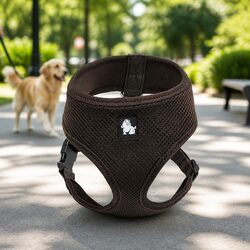 Dog Harness with Steel D Ring Lightweight Breathable Mesh Adjustable Chest Belt