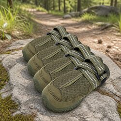 Dog Shoes Weatherproof Booties Adjustable Velcro Straps Reflective Paw