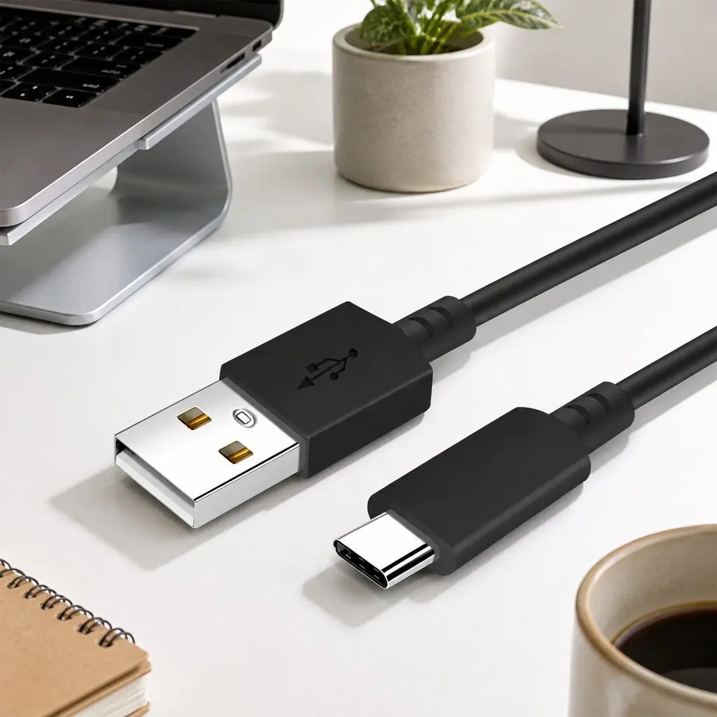 USB to USB-C Fast Charging Cable For Samsung Huawei Android Devices