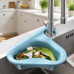 Kitchen Sink Drain Storage Basket Rack Strainer Vegetable Produce Organizer