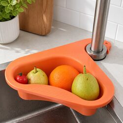 Non-Perforated Fruit Vegetable Basket Drainage Dang Type Dry Wet Separation