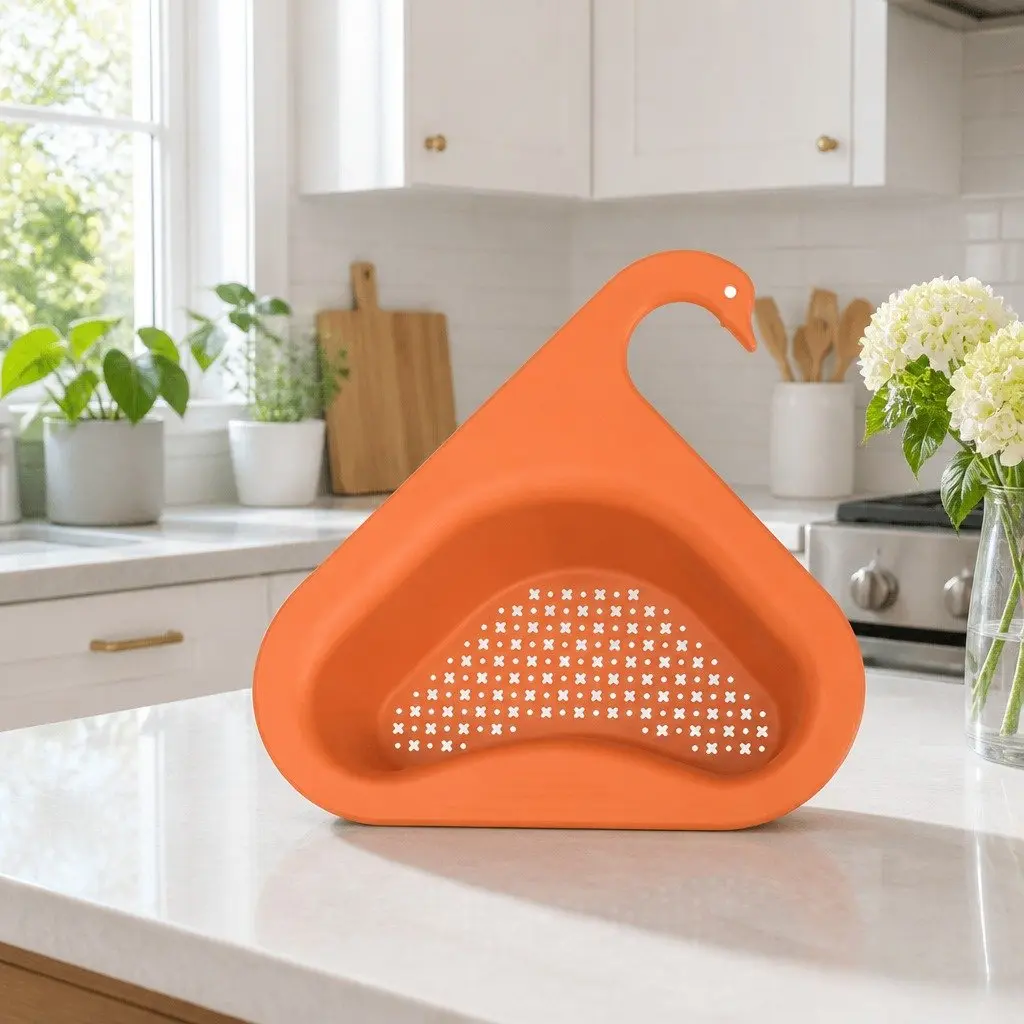 Non-Perforated Fruit Vegetable Basket Drainage Dang Type Dry Wet Separation