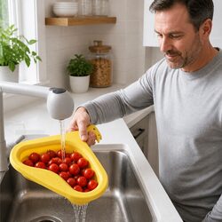 Triangle Kitchen Sink Drain Basket Hanging Storage Rack Household Drainer