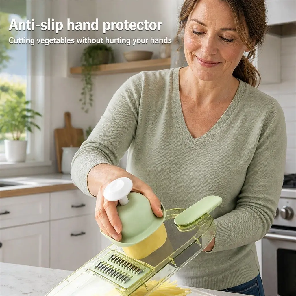 Fruit Vegetable Chopper Peeler Multi-Functional Kitchen Cutter Tool Slicer