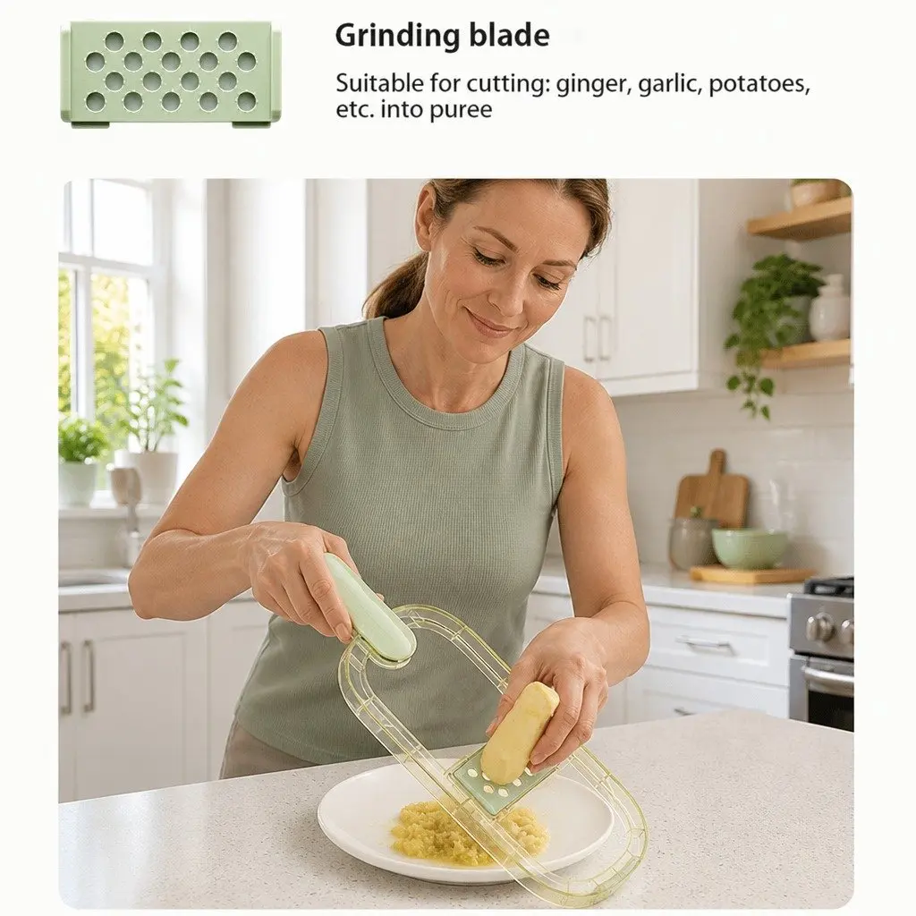 Fruit Vegetable Chopper Peeler Multi-Functional Kitchen Cutter Tool Slicer