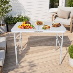 Folding Camping Table Portable Outdoor Picnic BBQ Aluminum Desk Foldable