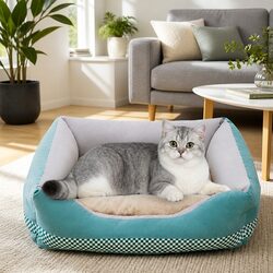 Pet Calming Bed Soft Warm Nest House Breathable Moisture-proof Cat Dog Bed