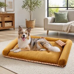 Pet Calming Bed Dog Cat Sleeping Nest Soft Warm Mat Detachable Removable Pad