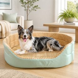 Large Pet Bed Dog Cat Calming Cushion Plush Soft Warm Mattress Comfy Sleep Mat