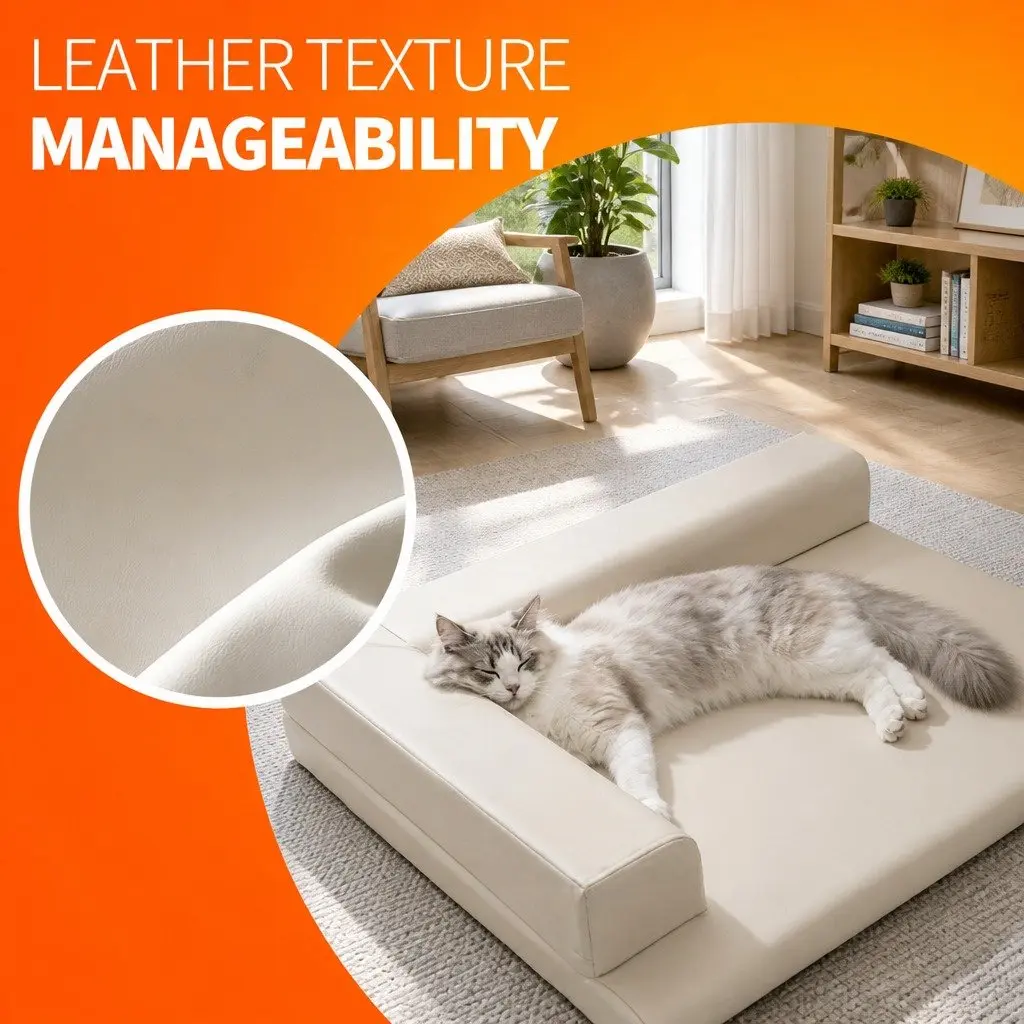 Dog Bed L-Shaped Neck Protection Washable Detachable Grey High-density Sponge