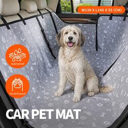 Dog Car Seat Cover Back Rear Seat Protector Hammock Waterproof Pet Mat