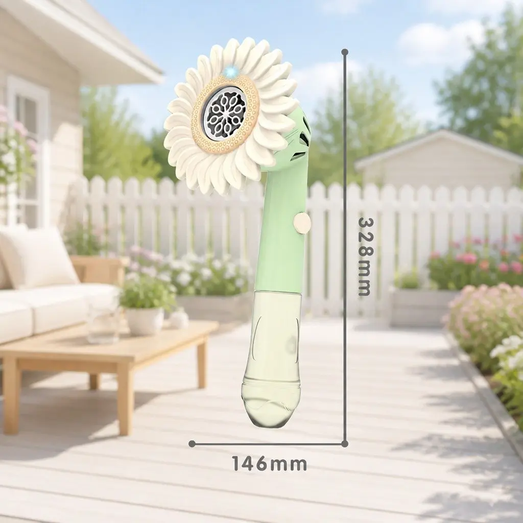 Bubble Toy Automatic Handheld Bubble Machine Green Summer Outdoor Fun