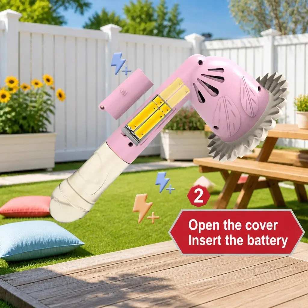 Bubble Toy Automatic Handheld Bubble Machine Green Summer Outdoor Fun